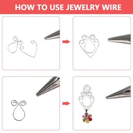 10Ga 2.5mm 3FT 304 Stainless Steel Wire for DIY Manual Arts and Crafts Wire Bailing Wire Sculpting Wire Artistic Wire Jewelry Making Wire Twine Bonsai Training Wire Garden Wire