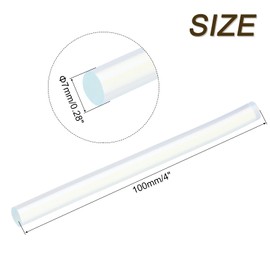 uxcell 30pcs Mini Hot Glue Sticks for Mini Glue Gun, 4-inch x 0.28-inch Glue Gun Sticks for Art DIY Craft, Dull Blue | uxcell