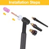 sourcing map 31pcs Tig Torch Kit for WP-17, WP-18, WP-26
