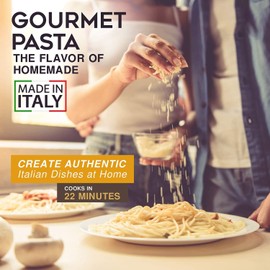 Morelli Pappardelle and Egg Tagliolini Italian Pasta Variety Pack - Imported Pasta from Italy, Gourmet Pasta Sampler Includes 17.6 oz Pappardelle Pasta and 8.8 oz Egg Tagliolini Pasta