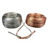 Mssoomm Flat Bare Copper Braid Sleeving Flexible EMI RFI Shielding