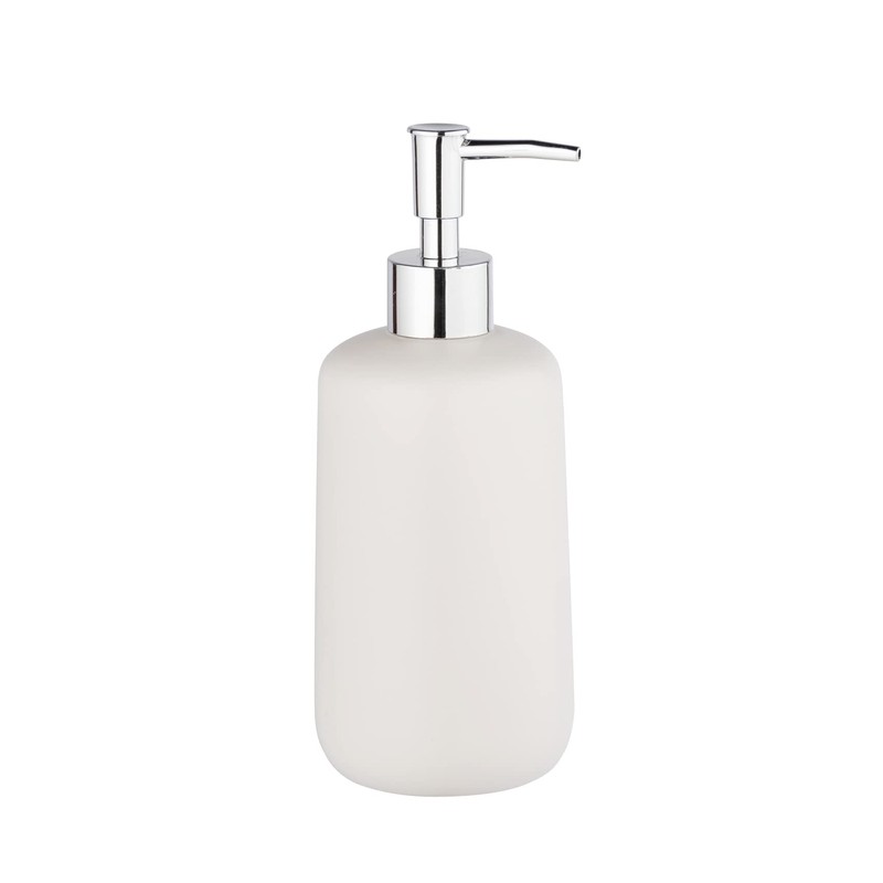 Wenko all_Star Dispenser di Sapone Olinda, Bianco, Accessorio da Bagno