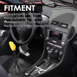 Rear View Camera, 95790 2S012 IP68 Waterproof Car Rear View Backup Parking Camera Replacement for Hyundai IX35 2009‑2015