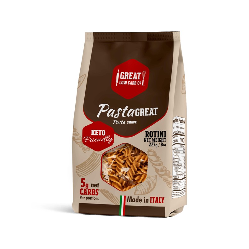 Great Low Carb Co. Keto-Friendly Italian Pasta Set, 0-5g Net