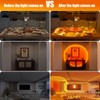 QUIGO Sunset Lamp Night Light Projector LED Room Decor Bedroom