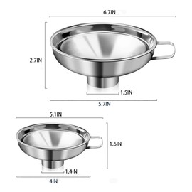 Cedilis 4 Pieces Canning Kit, 1PC Canning Rack+ 1PC Canning Jar Lifter Tong+ 2PC Canning Funnels, Stainless Steel Canning Supplies Canning Rack and Canning Tong for Mason Jars