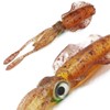 WOWOWO Sea Fishing Bionic Squid Bait with Ear-Thin Fins Soft