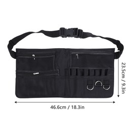 Makeup Brush Belt Adjustable Large Capacity Professional Cosmetic Brush Belt for Fashion Stylist On the Go