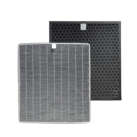 PUREBURG DCE-120HF DCE-120TF Replacement Filter Set Compatible with Iris Ohyama (IRIS OHYAMA) DCE-120 Dehumidifier Air Purifier Compatible Model Number DCE-120HF DCE-120TF, Dust Collection Filter +