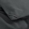 Aisbo Pintuck Comforter Set Twin - Anthracite Grey Pinch Pleated