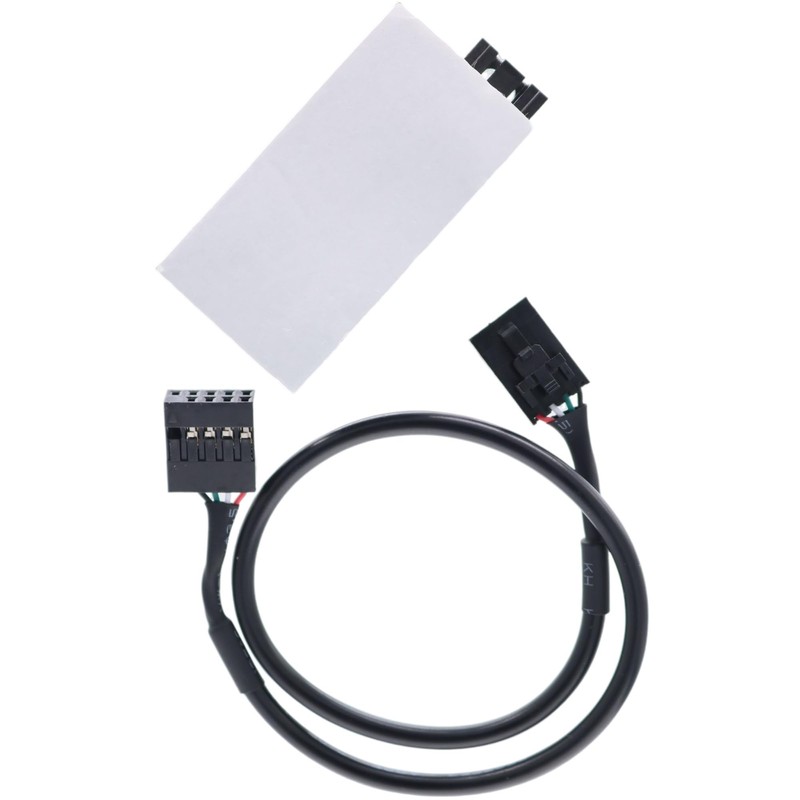 Deal4GO Motherboard 9-pin USB Header Splitter Board Male 1 to