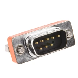 kenable 9 Pin Serial RS232 Male Plug to Female Null Socket Converter Adapter