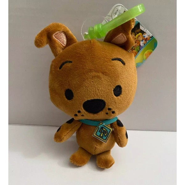 Scooby Doo Stuffed Animal 5" W/ Backpack Clip NWT Soft
