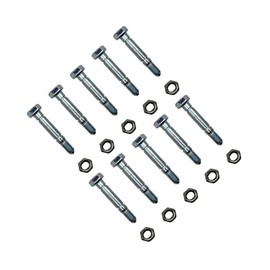 Replacement part fits 10 Pack Shear Pins Fit Ariens 51001500 St824 St832 St924 Fits Jd Am136890 Snow CHStet03826