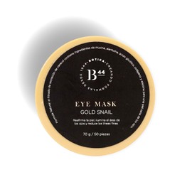 Eye Mask Máscara de Ojos de Caracol Dorado Blood & Sandal, Antihinchazón, Antiarrugas, Reafirmante, Iluminadora, 50 Unidades