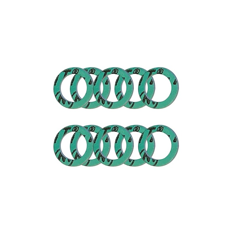 High Temperature Green Fibre Washer 3/4" - Pack of 10