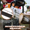 Pack of 4 File for Chainsaw, Round File Chainsaw with