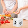 JOYIT 2 Pcs Cube Timer Set - 2.6 Inch Gravity