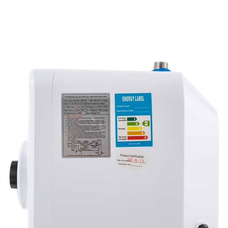 Electric Mini-Tank Water Heater, 110V 2.1 Gallons 1.5KW Instant Hot