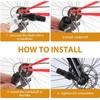 JUTOSU Dedicated Cotterless Crank Tool Crank Removal Tool Cotterless Crank