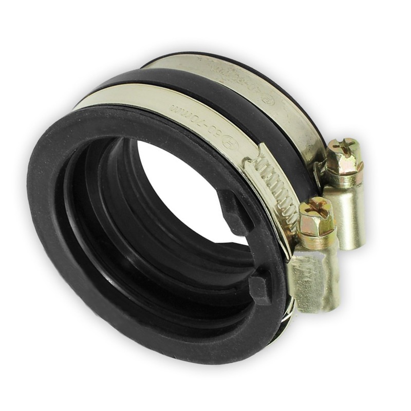 Thomletha Carburetor Intake Boot Joint with Clamps Replacement for 5KM-13596-00-00