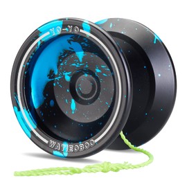 WATIEOBOO Yoyo Professional,Metal Responsive Yoyo for Kids Beginners, Unresponsive Yoyo for Adults Intermediate-Advanced Players with Glove and 10 Replacement Yoyos Strings-Model WA-01