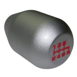VMS Racing 10x1.5mm Type R 6 Speed Thread Threaded Engraved Billet Aluminum Shift Knob in Gunmetal Silver Compatible with Honda S2000 02-09 2000-2009