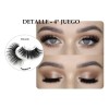 Pestañas Magnéticas Maquillajes Reutilizable Super Suave 8x1