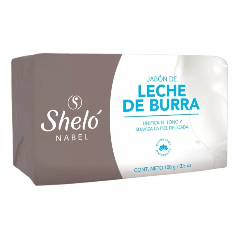 Sheló Nabel Jabon Leche De Burra Ayuda Al Cuidado De