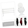 Zerodeko 1pc Headband Display Stand Scrunchy Display Stand Clear Headband