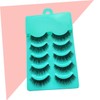 LALAFINA Magnetic False Eyelashes 5 pairs Look Fake Natural Eyelashes