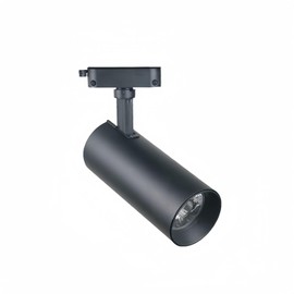 ONSSI® LED Spotlight 35 W for 2-Core Single-Phase Power Rail, COB LED, (CCT Change in White-Neutral Warm), LED Ceiling Spotlight for Commercial Purposes (Black)