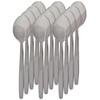 Millenium Cutlery Tea Spoons - Pack of 12, Teaspoons, Stainless