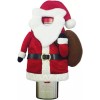 Kohl's Christmas Wine Bottle Cover Wrap Hugger Party Gift (Santa suit)