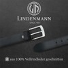 Linden Mann/Full Buffalo 4 mm Real Leather Men's Belt, full-grain