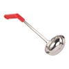 Soup Ladle Stainless Steel Anti Scald Multifunctional Curved Handle Kitchen