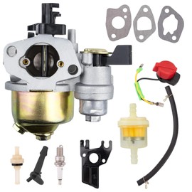 KELKONG GX160 GX200 Carburetor with 17210-ZE1-517 Air Filter Tune Up Kit for Honda GX120 GX140 GX 160 GX168 GX200 5HP 5.5HP 6.5HP Engine
