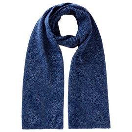 United Colors of Benetton Men's Knitted Scarf 1235uu00c, Blue, One Size