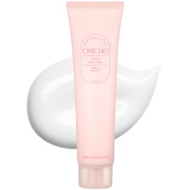 CHICHO Bouncy Glow Mask 300Da Ultramolecular Hibiscus Collagen - Korean Face Peel Off Mask Skin Elasticity Radiant Glow Hydrating Sensitive Skin - Vegan, Hypoallergenic, 2.03 fl.oz.