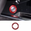 carcartrim-2022 Red Carbon Fiber Engine Start Stop Trim Ignition Key