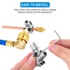 Bullet Piercing Valve Kit, 1/4 SAE Service Access & Valve