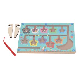 Magnetic Counting Matching Board Early Educational Learning Counting Puzzle Board for Children Star Shape
