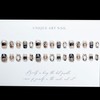 Nail Tip, Short, 24 Pieces, Nail Tip, False Claws, Cat