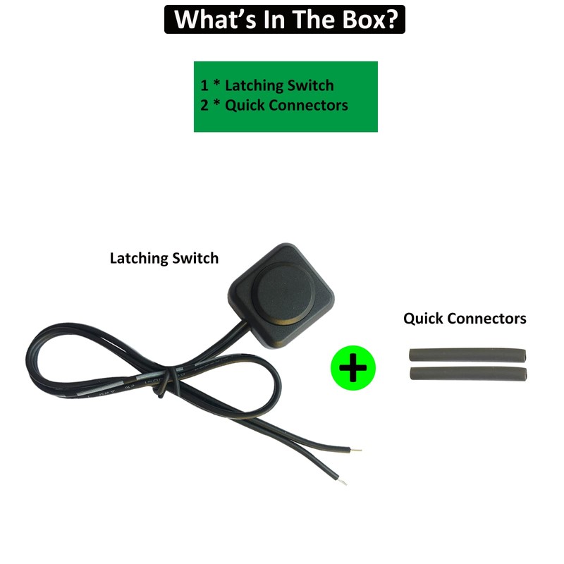 12V 24V Latching Switch, Mini Latching Push Button Switch, On