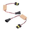 2PCS 50W LED Strobe Controller Continuous Strobe ABS Fog Light