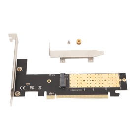 M.2 NVMe to PCIe 3.0 X16 Adapter Up To 32Gbps NVME SSD to PCIe Expansion Card for M.2 M‑Key 2280 2260 2242 2230mm SSD
