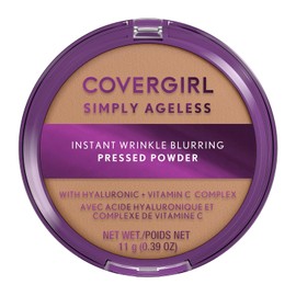 COVERGIRL - Polvo prensado con arrugas instantáneas sin edad, color beige natural, 240, 11 gramos