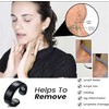 Apolloostory 4 Pcs Lymphatic Drainage Therapeutic Magnetic Ring, Lymph Detox