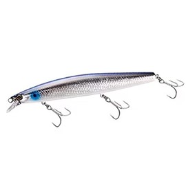 Shimano Lure, Exsense Silent Assassin 129F AR-C XM-129N, White and Blue (011 Kyourin Bora)