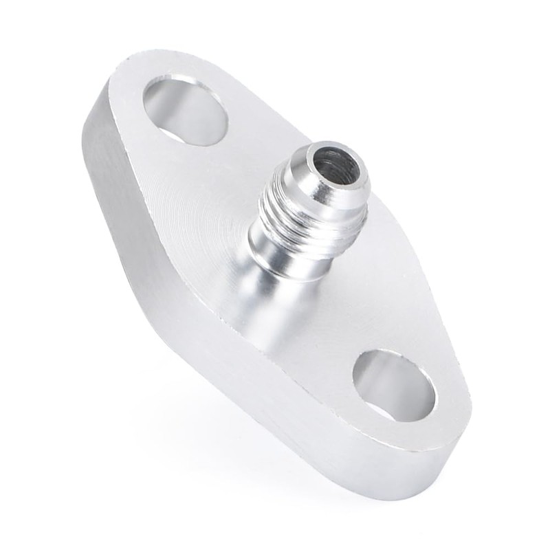 PTNHZ AN4 Turbo Oil Feed Inlet Flange Adapter Kit w/Gasket